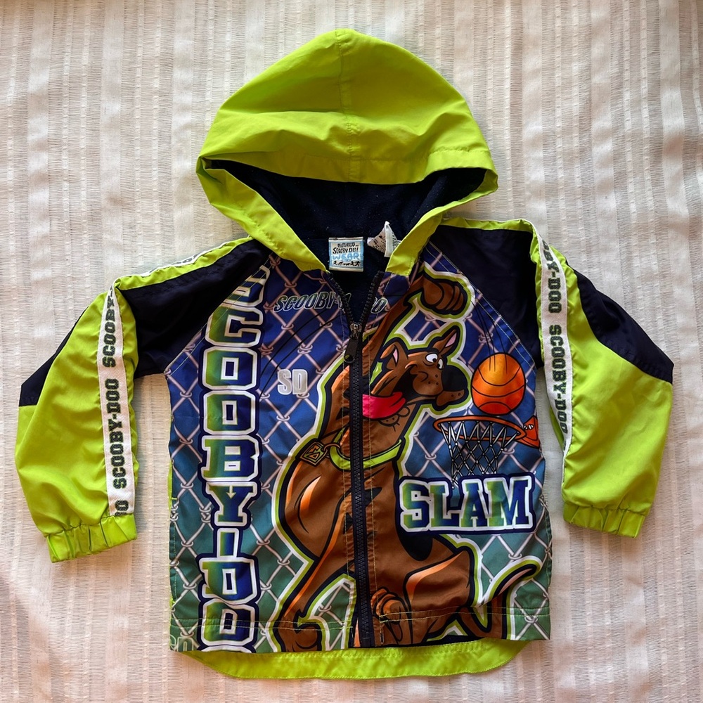 VTG Cartoon Network Scooby-Doo Green and Black Hoodie